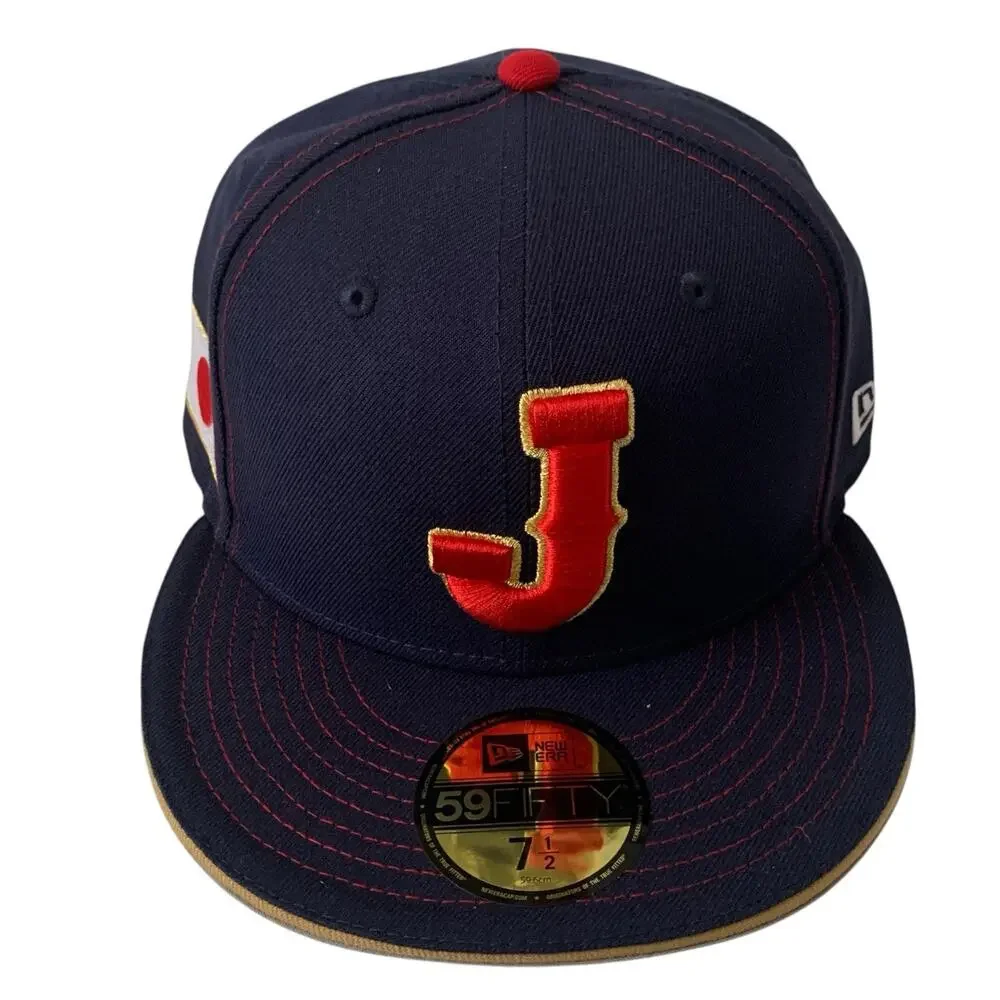 New Era 59FIFTY Size 7 1/2 Japan Baseball 2026 World Baseball Fitted Hat Cap New
